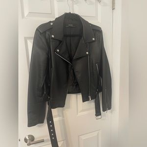 Leather jacket